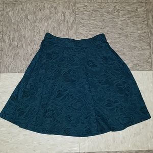 Vintage high waisted skater skirt